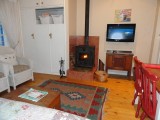Fireplace at Eastbury Cottage in Hermanus